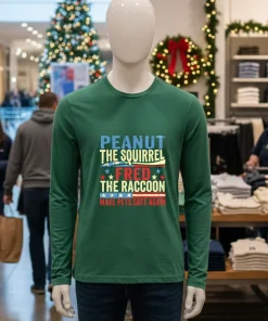 Peanut the Squirrel And Fred the Raccoon Make Pets Safe Again retro shirt
