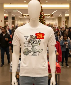 Peanut The Squirrel Vote Trump White T Shirt