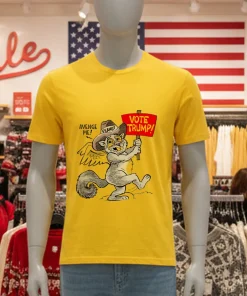 Peanut the Squirrel vote Trump shirt