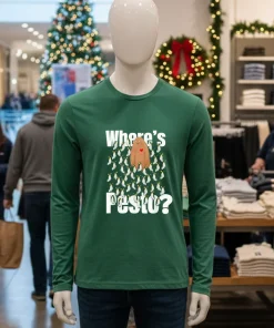 Pesto Cute Penguin Wheres Pesto shirt
