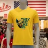 Philadelphia Eagles They Not Like Us Yellow T Shirt