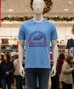 Regular Season Big East Field Hockey Champions 2024 Blue T Shirt