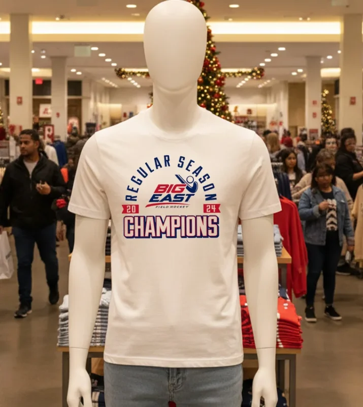 Regular Season Big East Field Hockey Champions 2024 White T Shirt