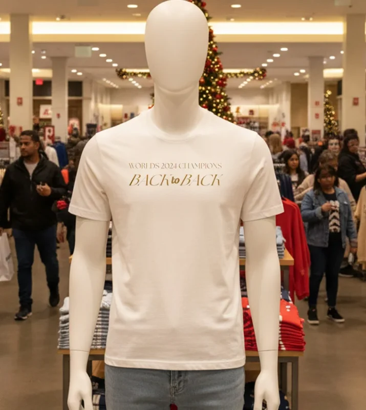 Skt T1 2024 Worlds Champions V5 White T Shirt