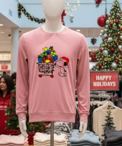 Snoopy go to the supermarket christmas shirt