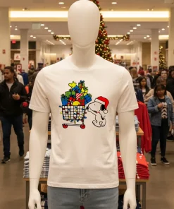 Snoopy go to the supermarket christmas shirt