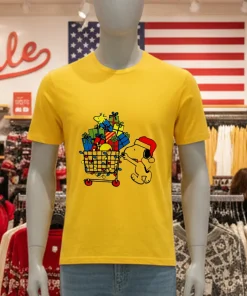 Snoopy go to the supermarket christmas shirt