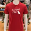 Springfield Fetch And Grill You Groom Em We Grill Em Dog Red T Shirt