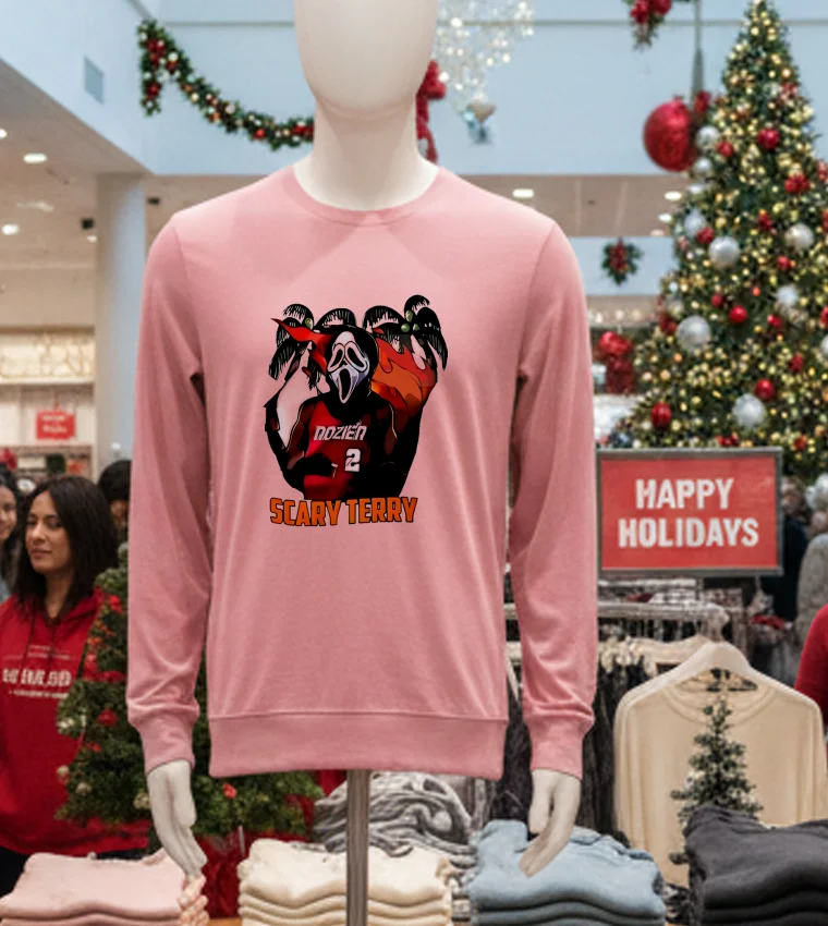 Terry Rozier México With Scary Terry - pink-t-shirt Terry Rozier Mxico With Scary Terry Pink T Shirt