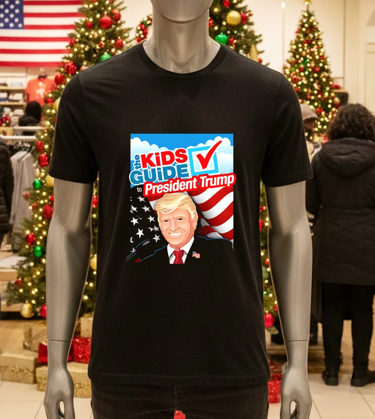 The Kid S Guide To Trump - black-t-shirt The Kid S Guide To Trump Black T Shirt