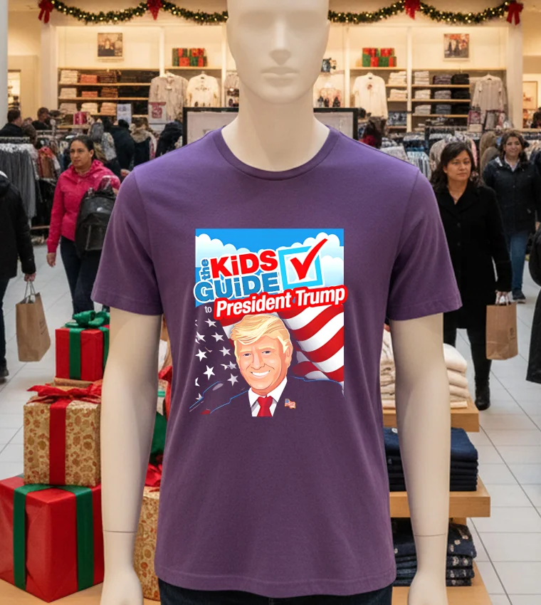 The Kid S Guide To Trump - purple-t-shirt The Kid S Guide To Trump Purple T Shirt
