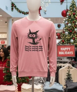 They re Eating Dogs They re Eating Cats They re Eating Pets Scared Cat shirt