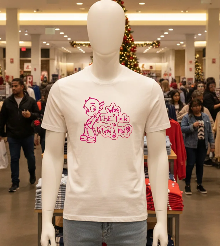 Toroymoi Who The Fuck - white-t-shirt Toroymoi Who The Fuck White T Shirt