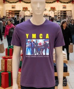 Trump Dance Ymca Make America Dance Again Purple T Shirt