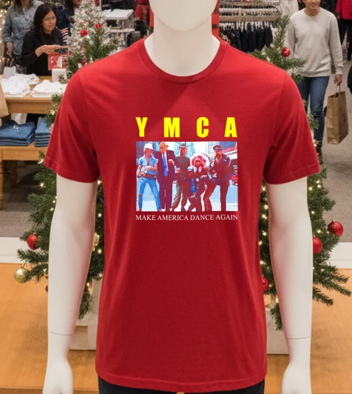 Trump Dance Ymca Make America Dance Again Red T Shirt