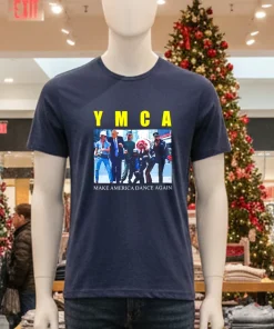 Trump Dance Ymca Navy T Shirt