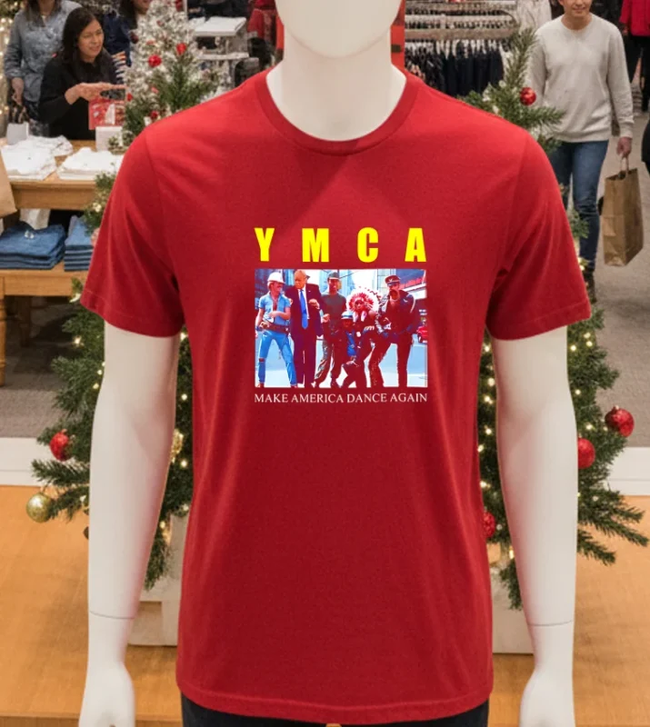 Trump Dance Ymca Red T Shirt