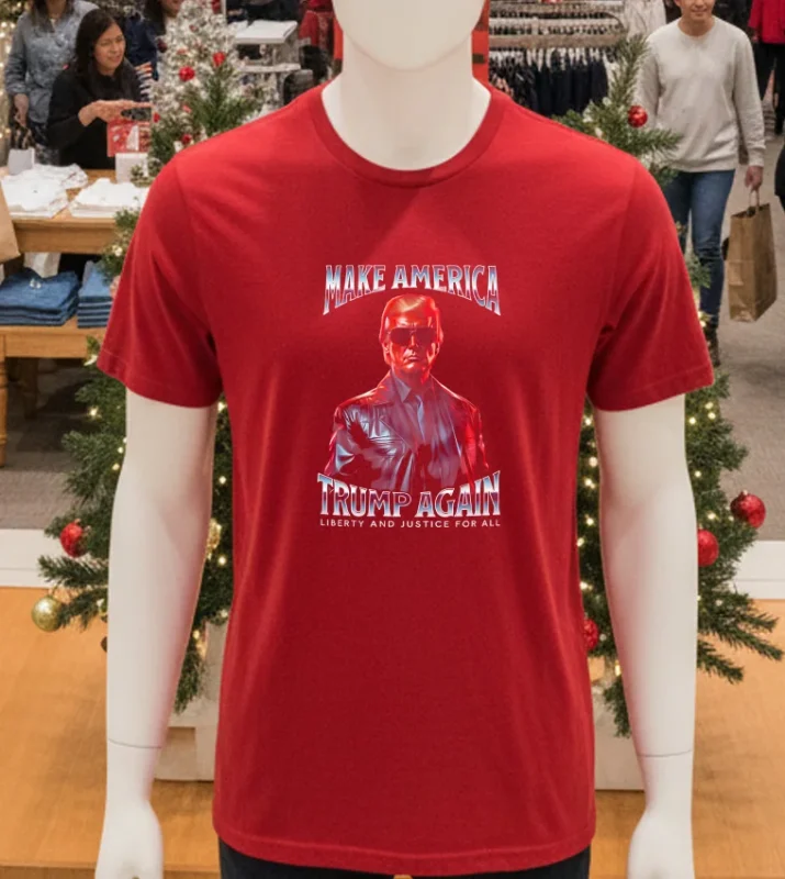 Trump Make America Trump A Fain Liberty And Justice For All Red T Shirt