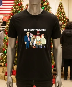 Trump New Norm We Stand Together Black T Shirt