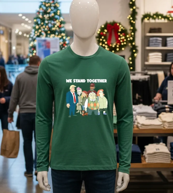 Trump New Norm We Stand Together Green T Shirt