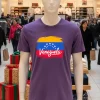 Venezuela Flag Proud American Venezuelan Purple T Shirt