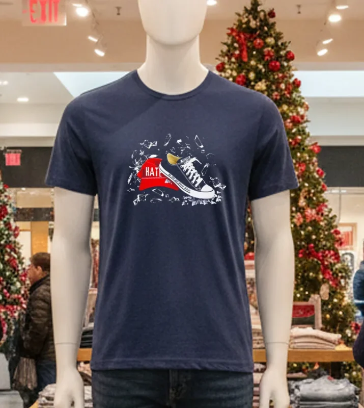 Vote Blue Baskets Kamala Harris Et Perles Save Democracy Navy T Shirt