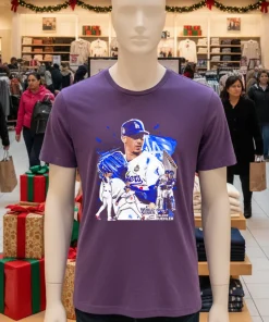 Walker Buehler throw the ball graphic LA Dodgers world series 2024 shirt