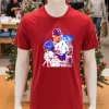 Walker Buehler Throw The Ball Graphic La Dodgers World Series 2024 Red T Shirt