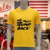 We Want Trump Back 47th President Trump Yellow T Shirt