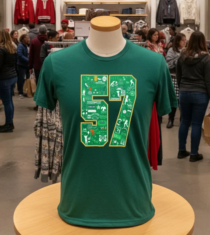 Battle Of The Bay Hedlund 57 Green T Shirt