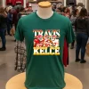 Chiefs Wrs Wear Travis Kelce   Green T Shirt