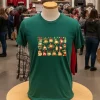 Christmas Lanterns Green T Shirt