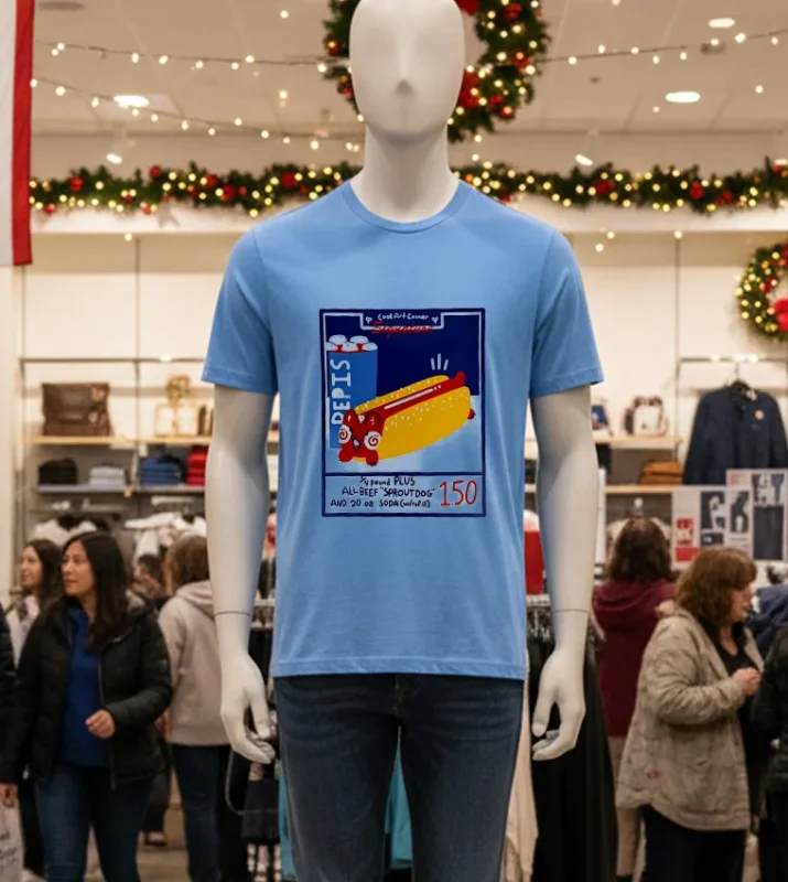 Cool Art Corner Sproutco Sproutdog Costco Blue T Shirt