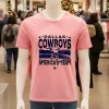 Dallas Cowboys America S Team Logo   Pink T Shirt