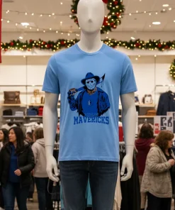 Dallas Mavericks Jason Voorhees happy Halloween shirt