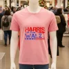 Dave Bautista Harris Walz Pink T Shirt