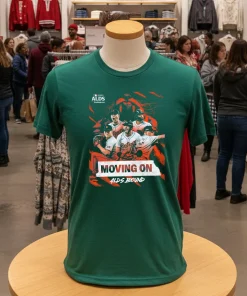 Detroit Tigers Moving On Alds Bound   Green T Shirt