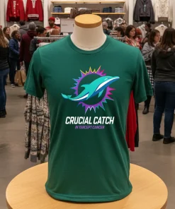 Dolphins 2024 Crucial Catch intercept cancer shirt