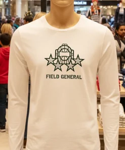 Four Star Field General White T Shirt 1