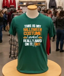 Funny easy this is my halloween costume diy last minute shirt