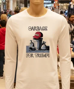 Garbage For Trump Maga Hat Trash Can shirt