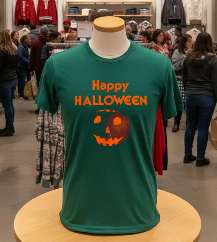 Happy Halloween 1978 Green T Shirt