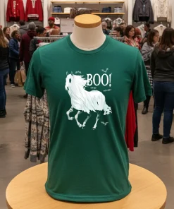 Horse Cosplay Ghost Boo Halloween shirt