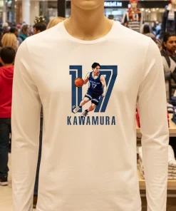 Memphis Grizzlies Yuki Kawamura 17 graphic shirt