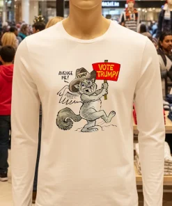 Peanut the Squirrel vote Trump shirt