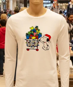 Snoopy go to the supermarket christmas shirt