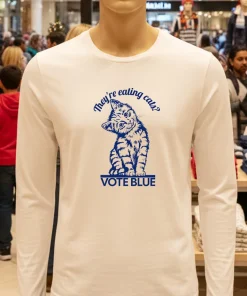 They re Eating Cats vote Blue shirt